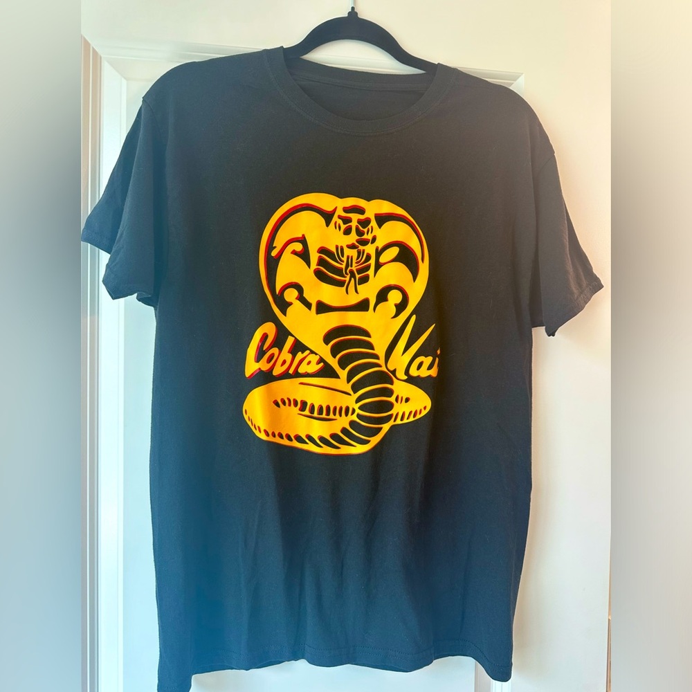 Men’s Custom Made Cobra Kai T-shirt- Medium